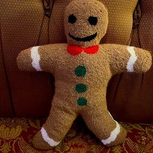 CHRISTMAS 🎄 Gingerbread Throw  Pillow